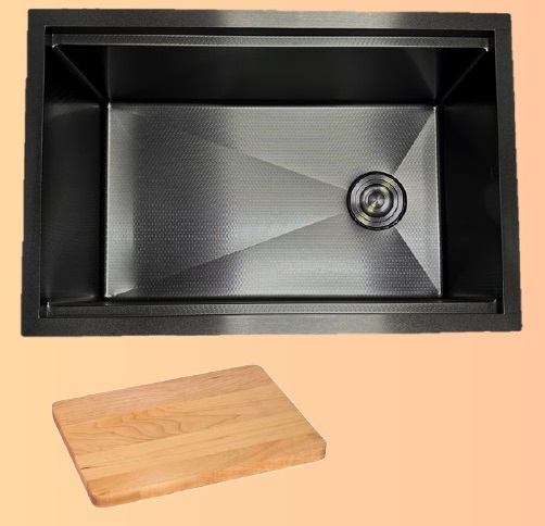 NOBEL Stainless Steel Nano+ Honey Comb Kitchen Sink U-28HC-GM